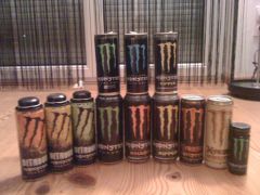 meine Monster Energy Sammlung