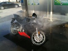 Moped Waschen